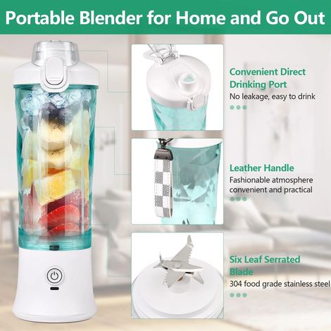 Mini Batidora Portátil 600ml